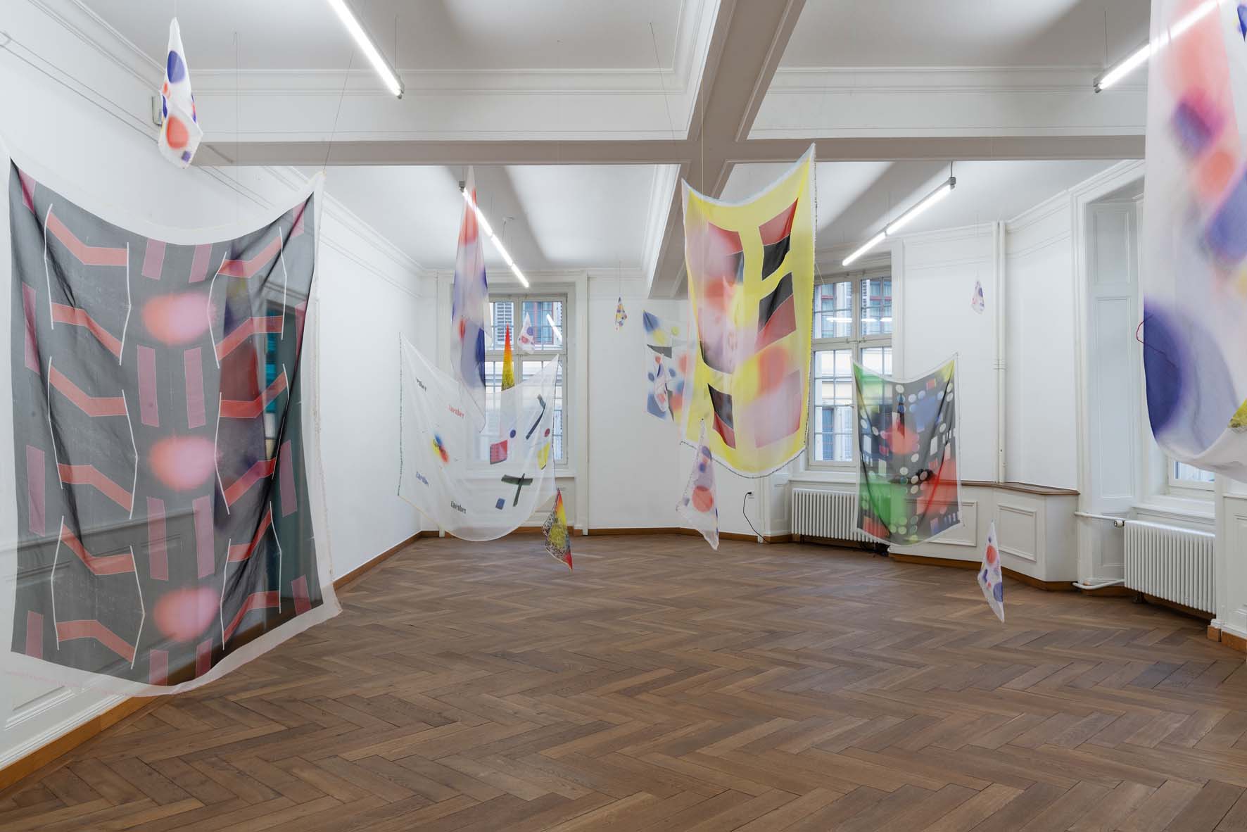 Céline Manz, fold; Simulationisms, 2017–2019, Ausstellungsansicht Kunsthaus Langenthal, Foto: CE